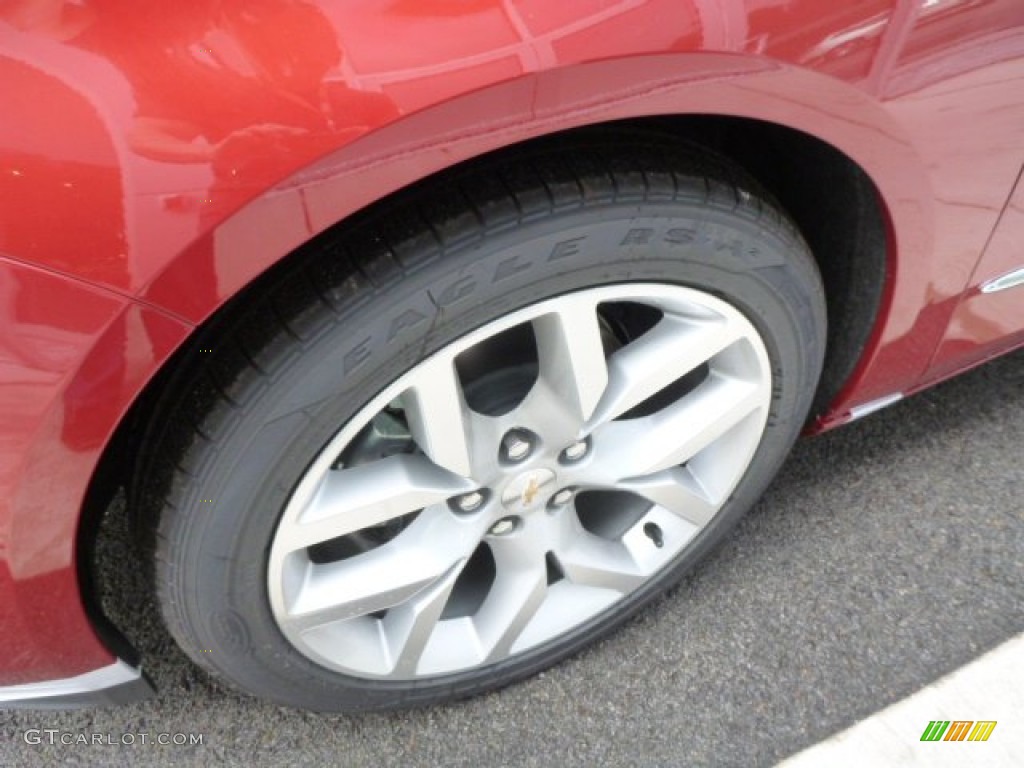 2014 Impala LTZ - Crystal Red Tintcoat / Jet Black photo #8