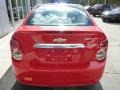 2014 Red Hot Chevrolet Sonic LT Sedan  photo #6