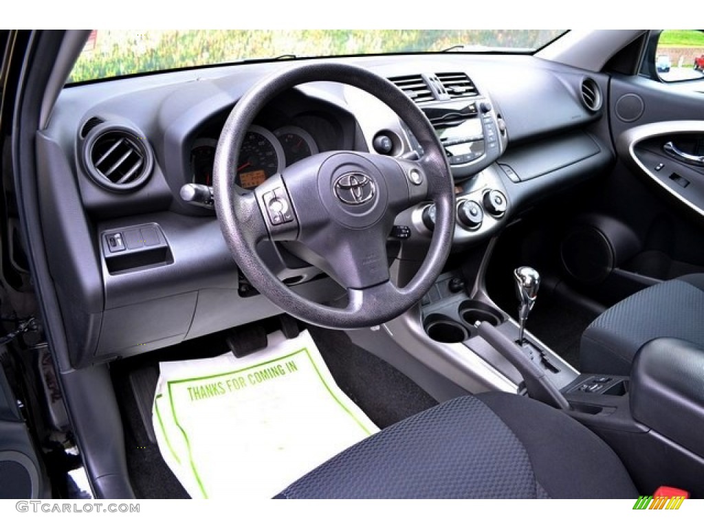 2010 RAV4 Sport 4WD - Black / Dark Charcoal photo #9
