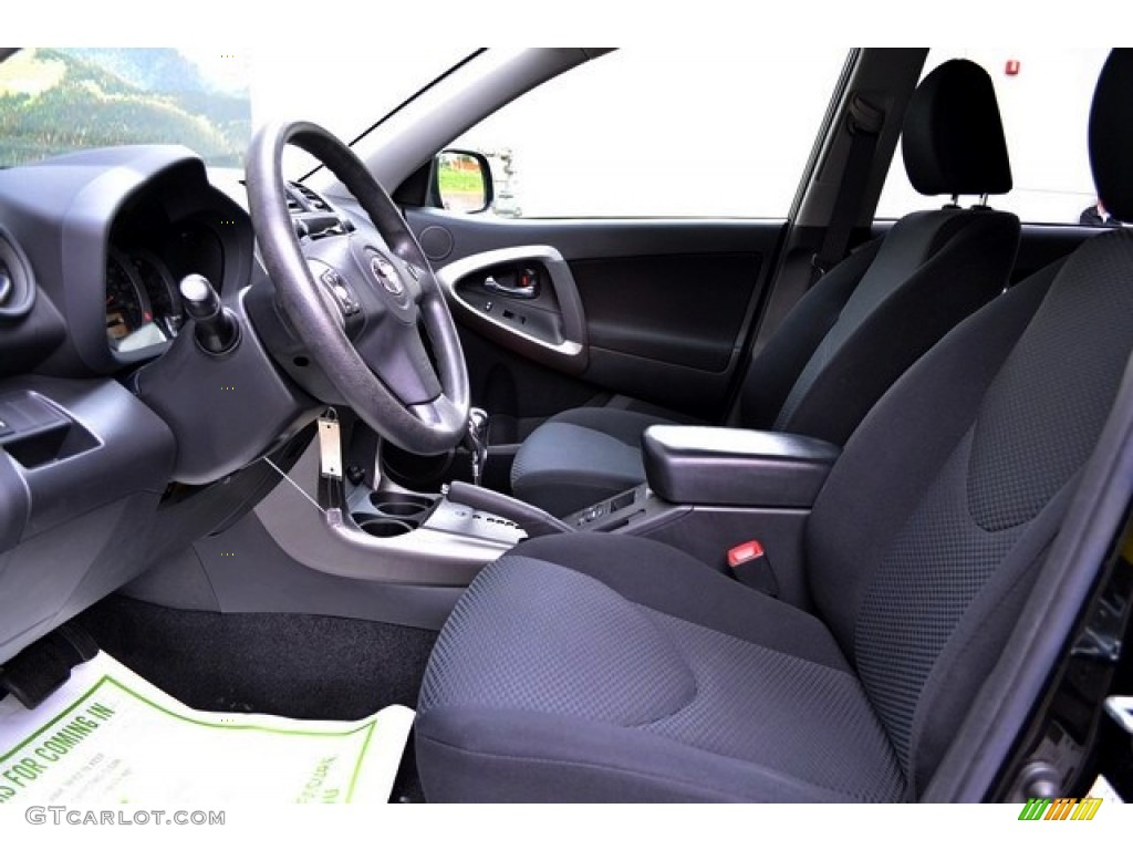 2010 RAV4 Sport 4WD - Black / Dark Charcoal photo #10