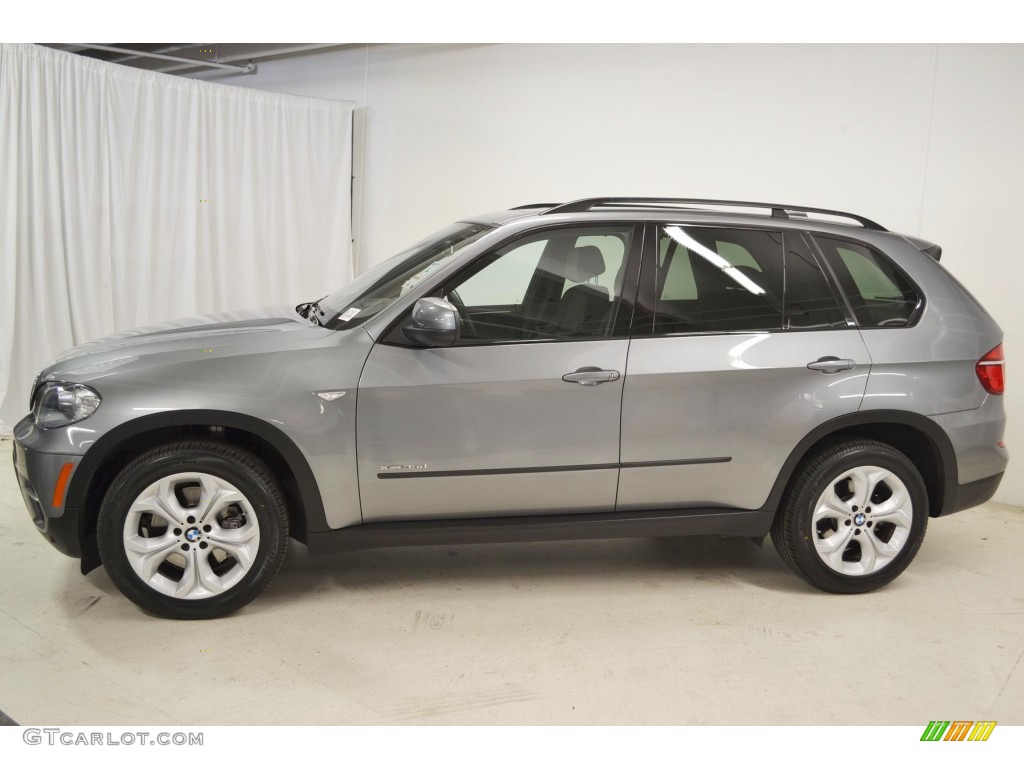 2011 X5 xDrive 35d - Space Gray Metallic / Black photo #5