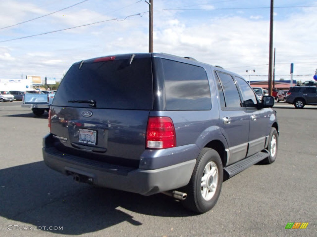 2003 Expedition XLT 4x4 - Medium Wedgewood Blue Metallic / Medium Parchment photo #2