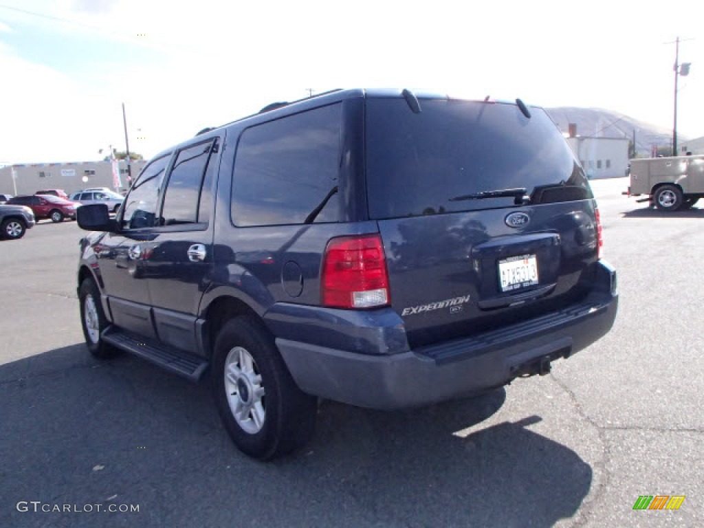2003 Expedition XLT 4x4 - Medium Wedgewood Blue Metallic / Medium Parchment photo #4