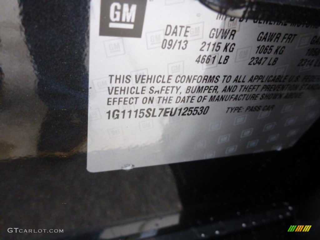 2014 Impala LT - Ashen Gray Metallic / Jet Black photo #18
