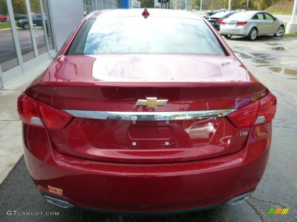2014 Impala LTZ - Crystal Red Tintcoat / Jet Black photo #4
