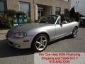 2001 Sunlight Silver Metallic Mazda MX-5 Miata LS Roadster  photo #8