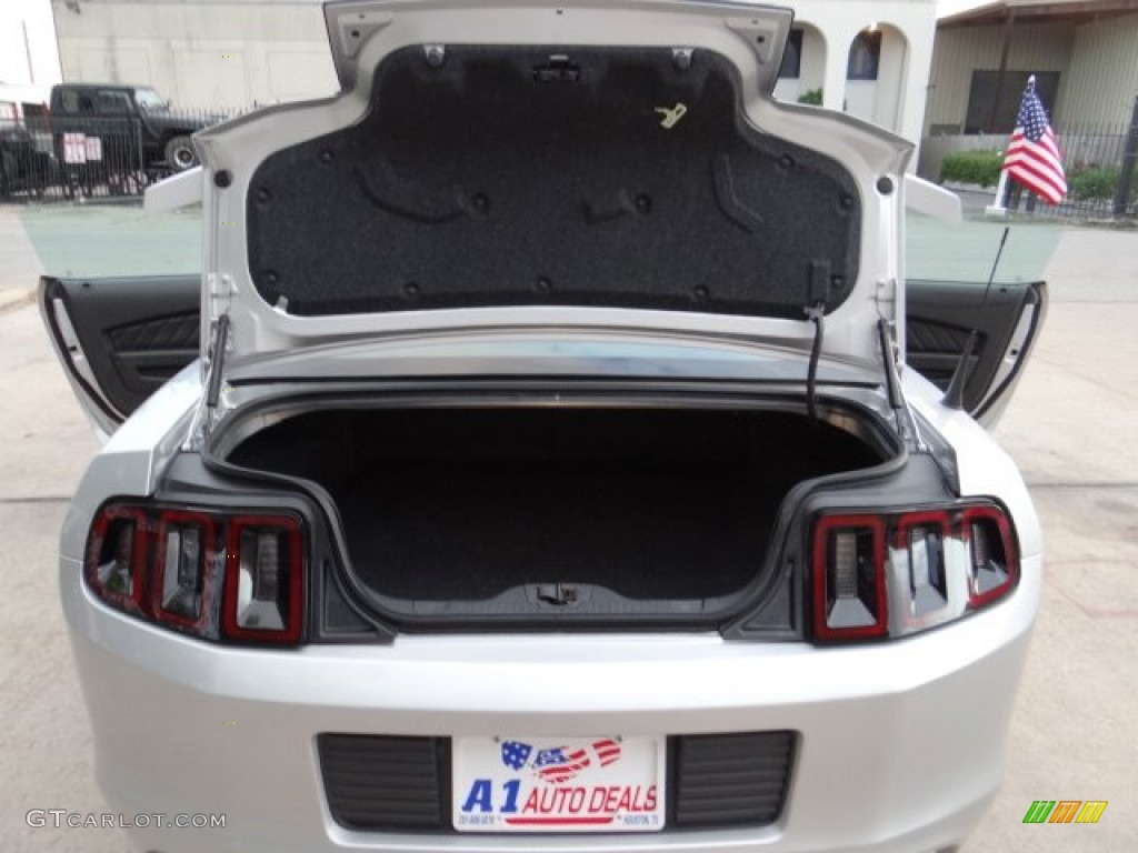2014 Mustang V6 Premium Coupe - Ingot Silver / Charcoal Black photo #35