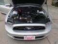 2014 Ingot Silver Ford Mustang V6 Premium Coupe  photo #37