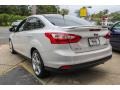 2012 White Platinum Tricoat Metallic Ford Focus Titanium Sedan  photo #3