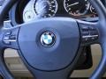 Venetian Beige Dakota Leather Controls Photo for 2010 BMW 5 Series #86808153