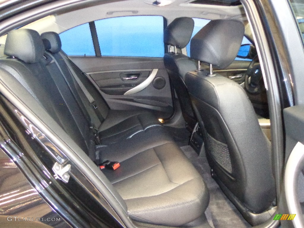 2013 3 Series 328i xDrive Sedan - Black Sapphire Metallic / Black photo #21