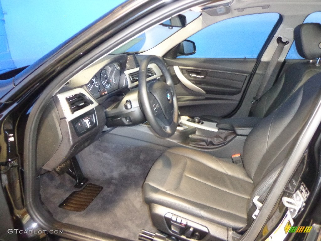 2013 3 Series 328i xDrive Sedan - Black Sapphire Metallic / Black photo #25