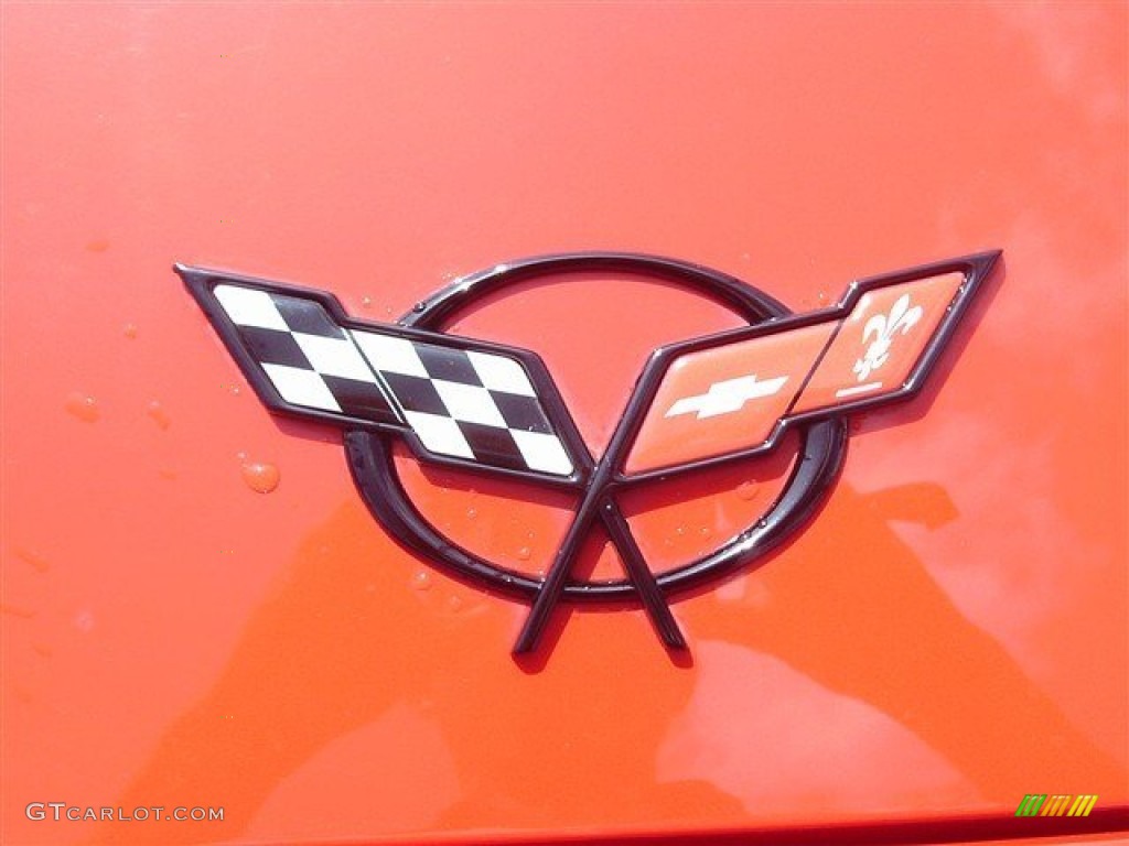2004 Corvette Z06 - Torch Red / Black photo #6
