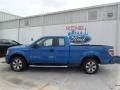 2013 Blue Flame Metallic Ford F150 STX SuperCab  photo #2