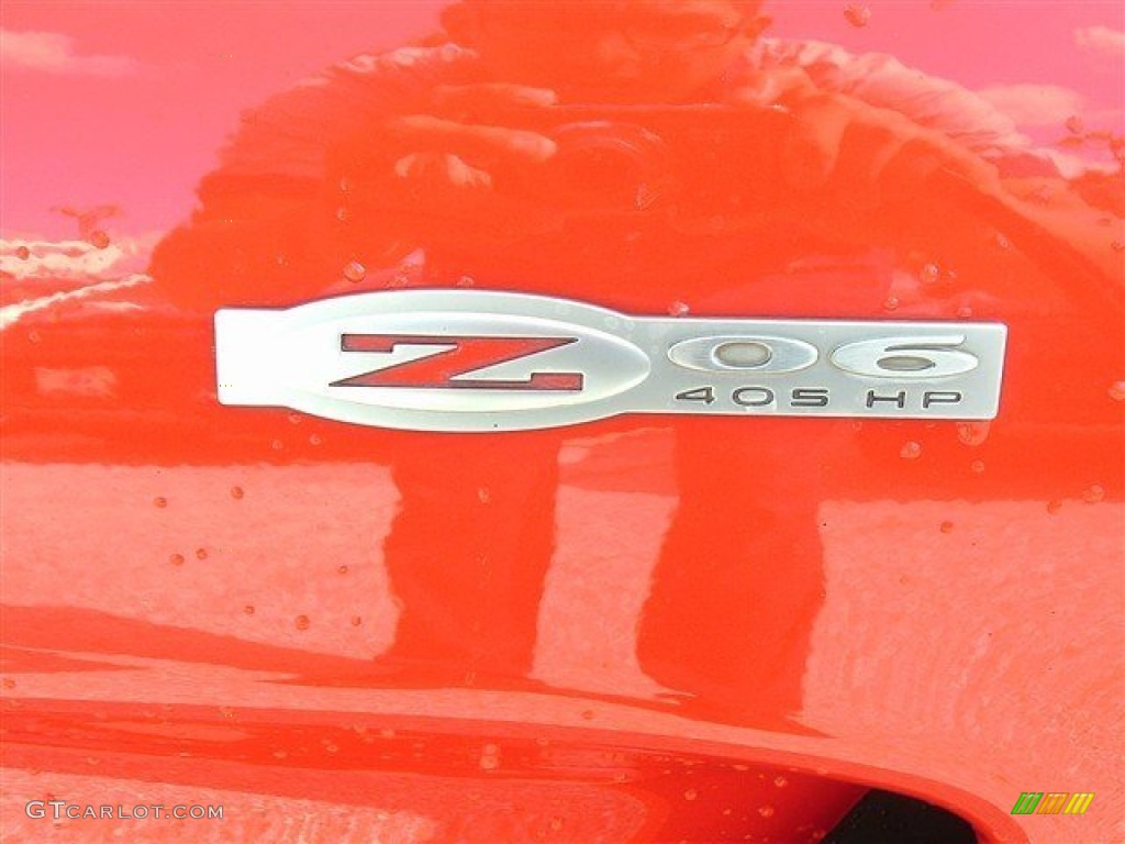 2004 Corvette Z06 - Torch Red / Black photo #9