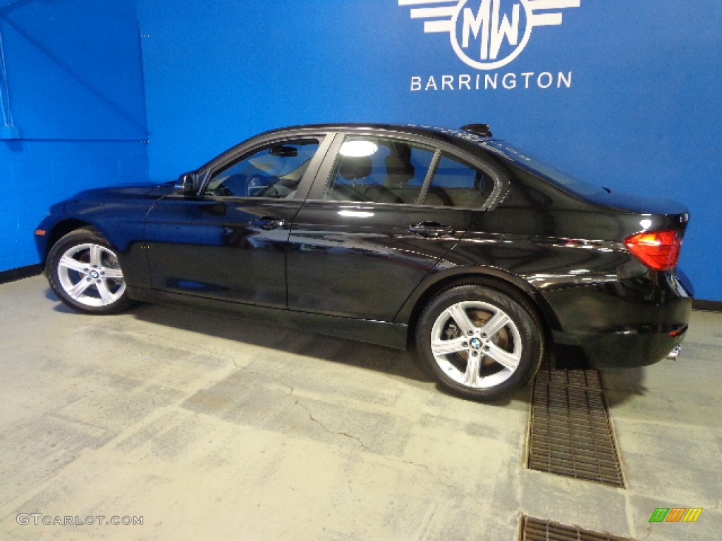 2013 3 Series 328i xDrive Sedan - Black Sapphire Metallic / Black photo #37