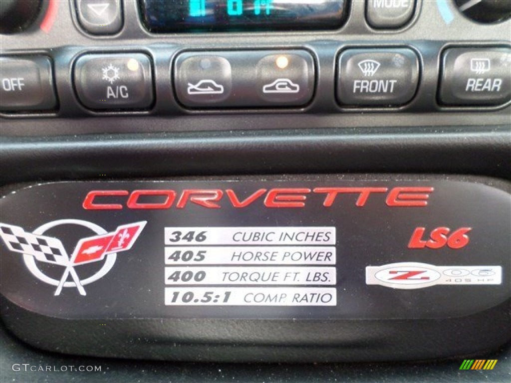 2004 Corvette Z06 - Torch Red / Black photo #20