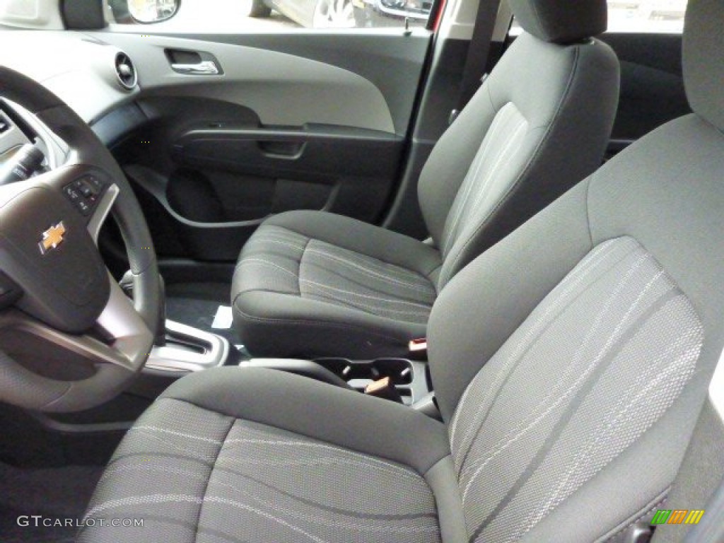 2014 Chevrolet Sonic LT Sedan Front Seat Photo #86810964