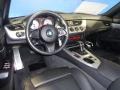 Black 2011 BMW Z4 sDrive35is Roadster Interior Color