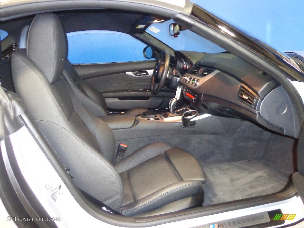 Black Interior 2011 BMW Z4 sDrive35is Roadster Photo #86811240