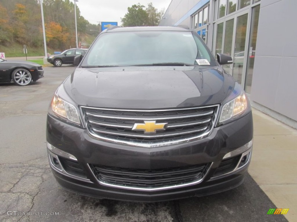 2014 Traverse LT AWD - Tungsten Metallic / Ebony photo #10