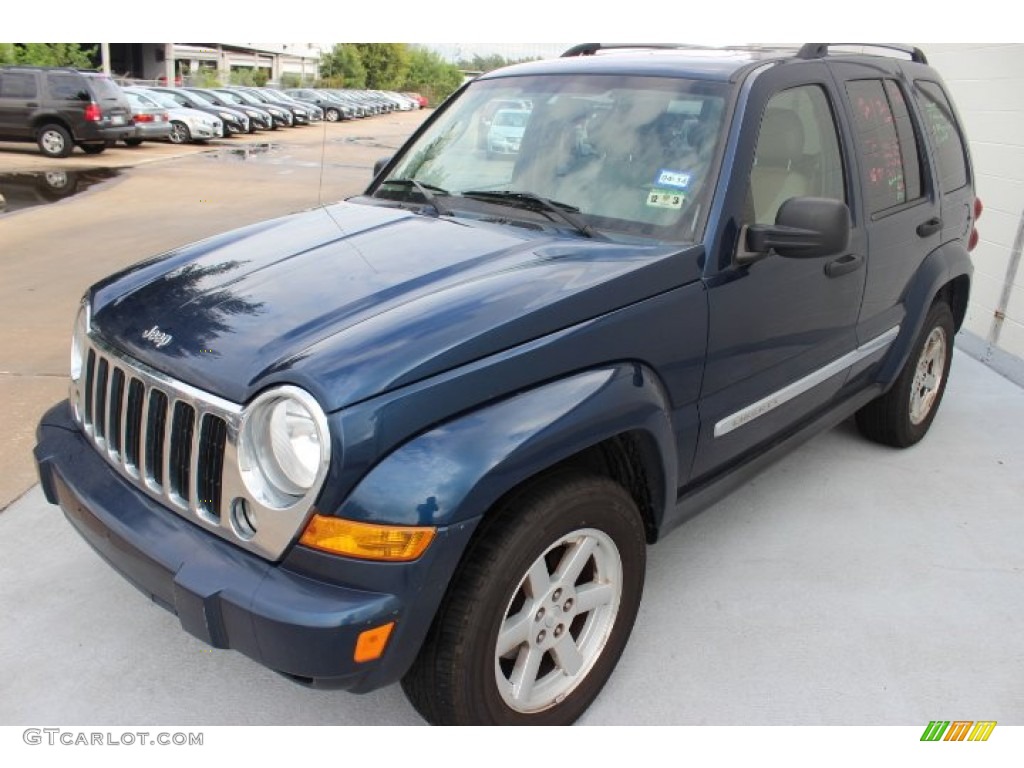 Patriot Blue Pearl 2005 Jeep Liberty Limited Exterior Photo #86813258