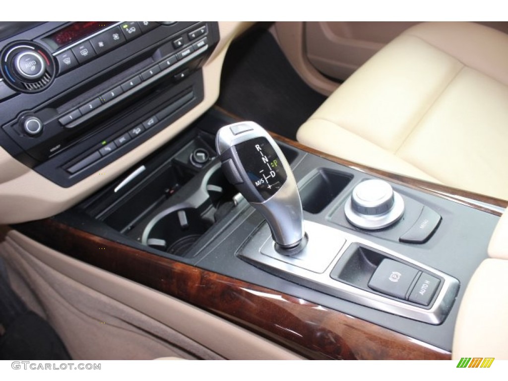 2008 X5 3.0si - Alpine White / Sand Beige photo #17