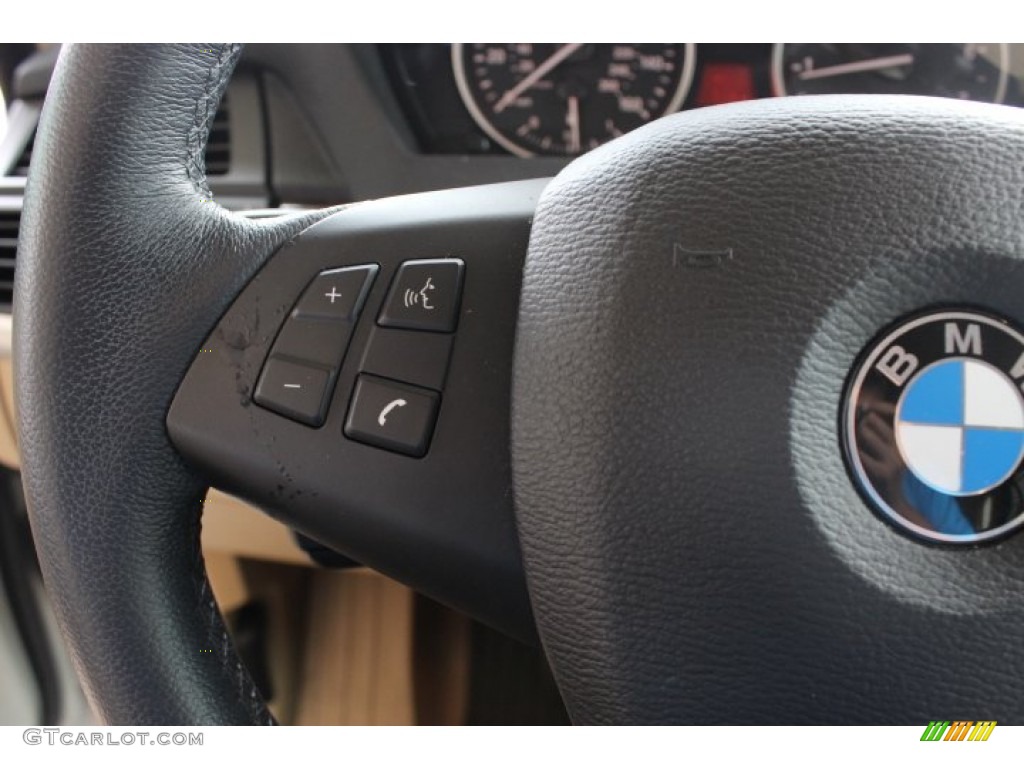 2008 X5 3.0si - Alpine White / Sand Beige photo #28