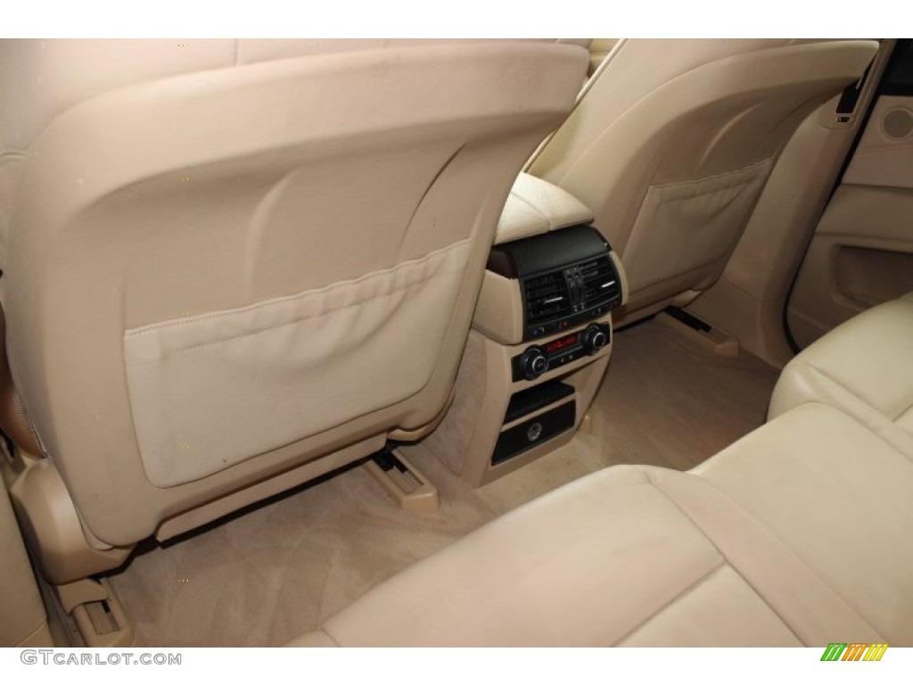 2008 X5 3.0si - Alpine White / Sand Beige photo #31