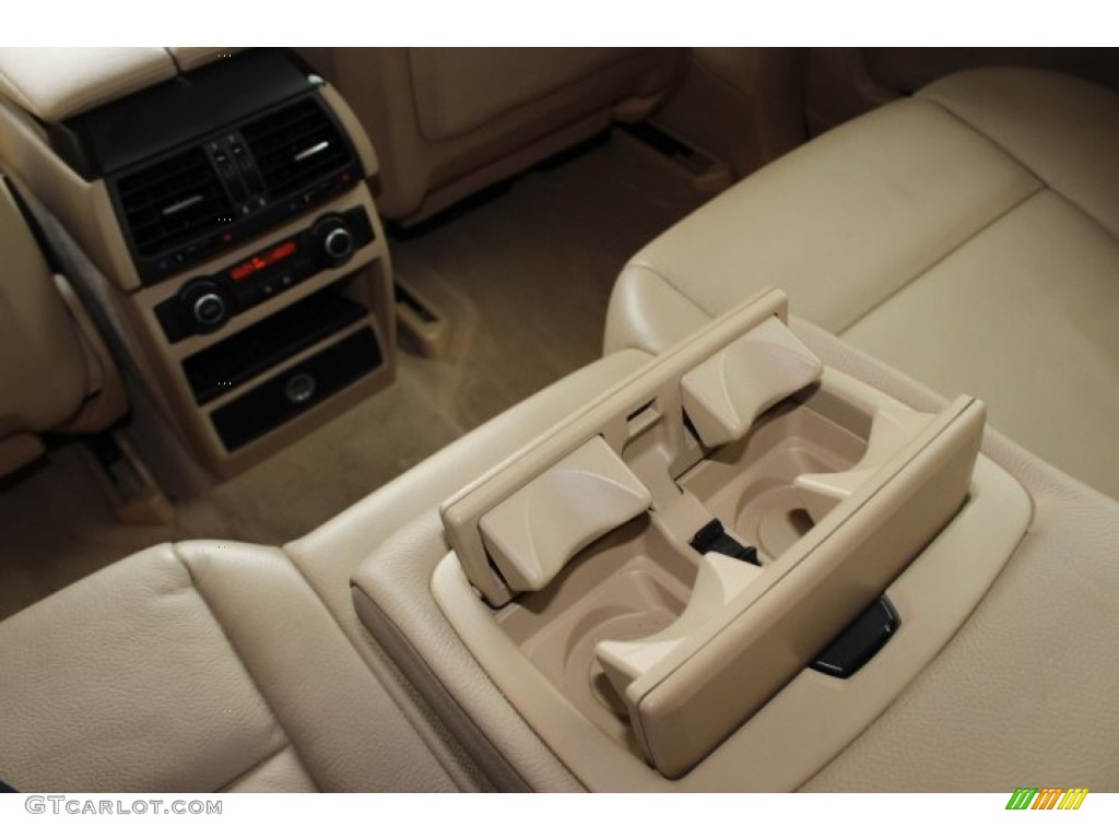 2008 X5 3.0si - Alpine White / Sand Beige photo #35