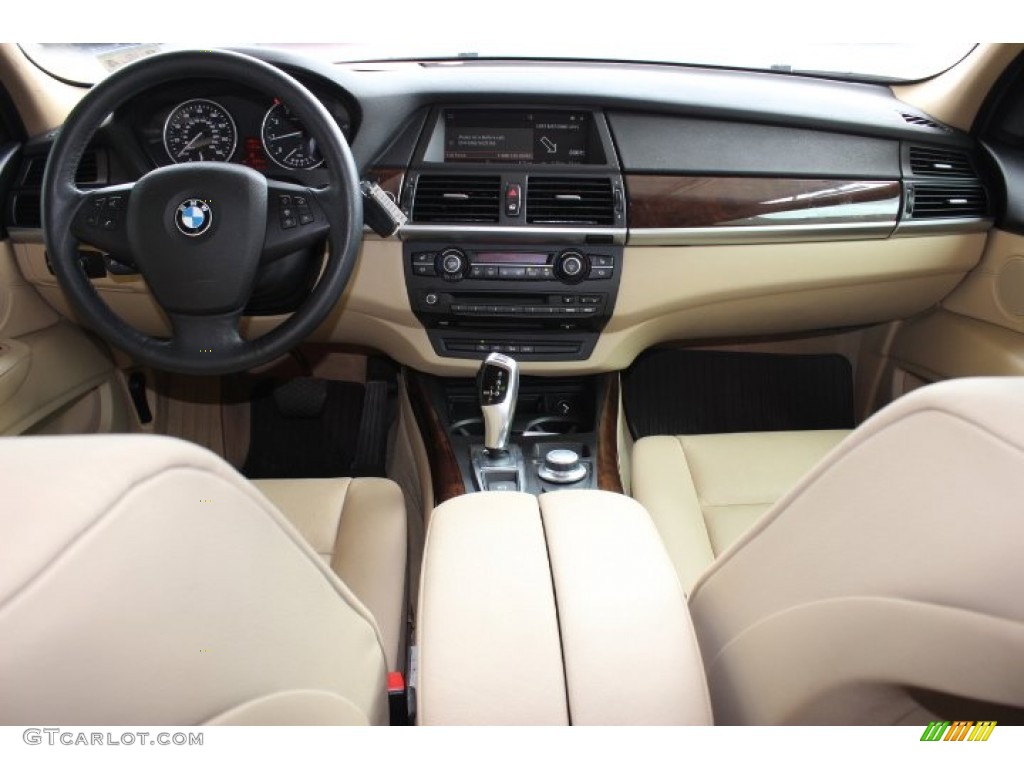 2008 X5 3.0si - Alpine White / Sand Beige photo #37