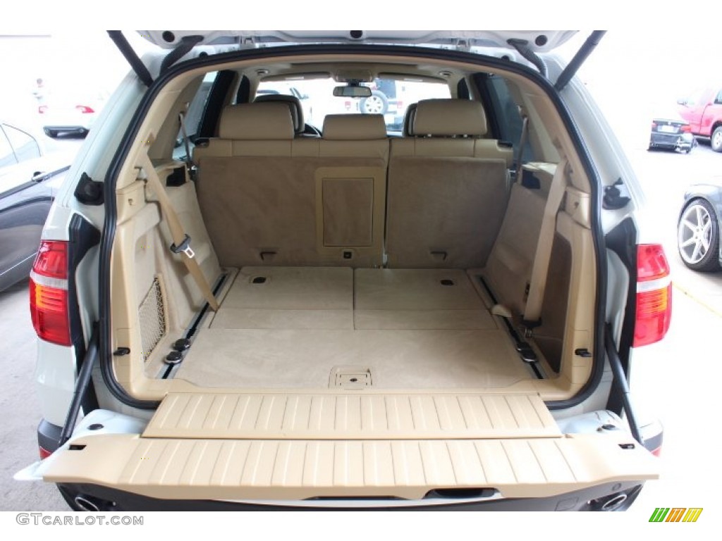 2008 X5 3.0si - Alpine White / Sand Beige photo #39