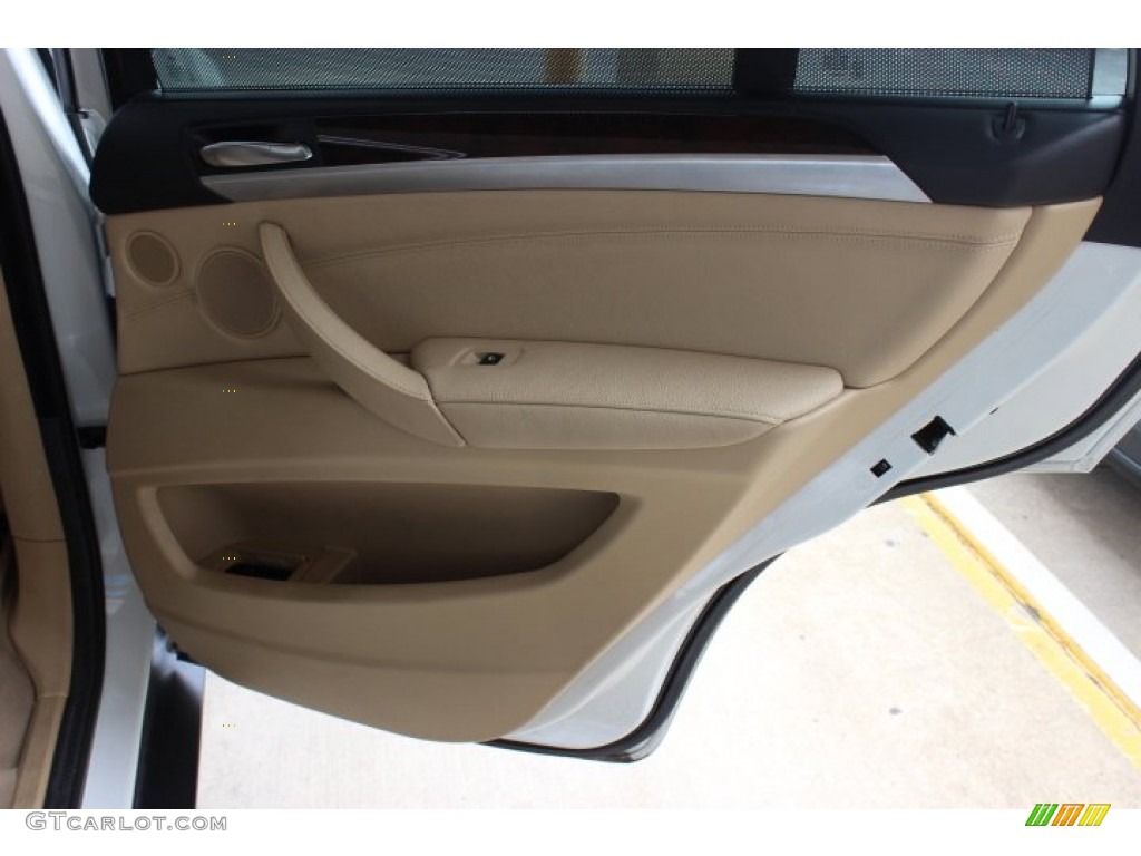 2008 X5 3.0si - Alpine White / Sand Beige photo #40