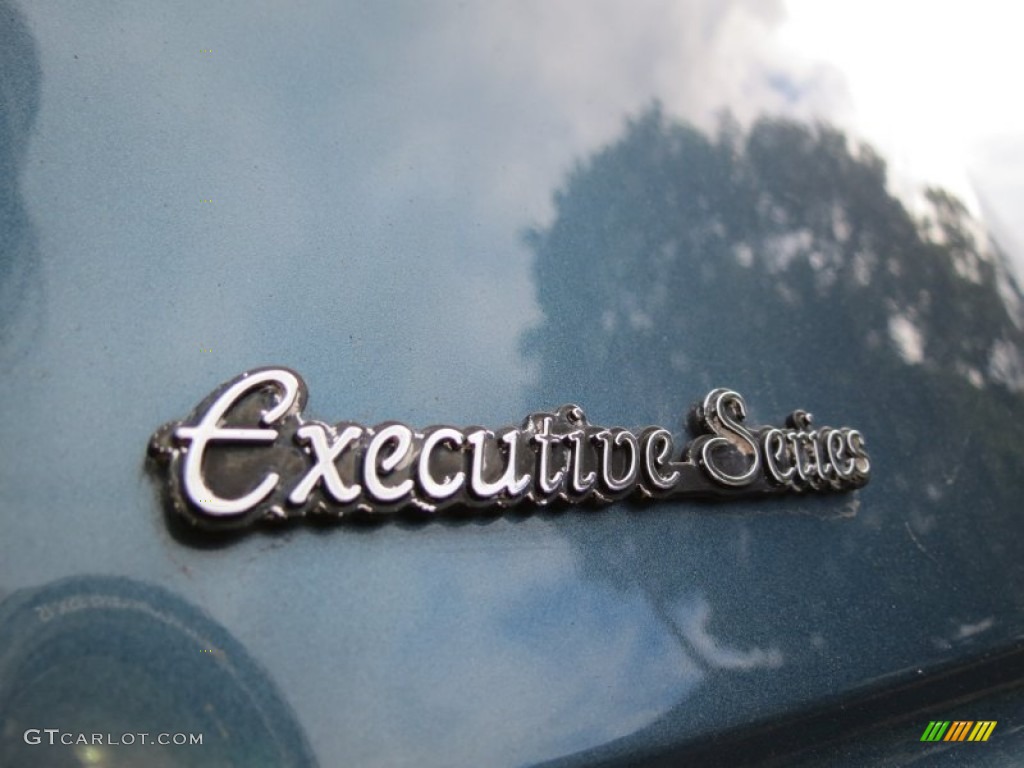 2001 Town Car Executive - Aqua Blue / Light Parchment photo #10