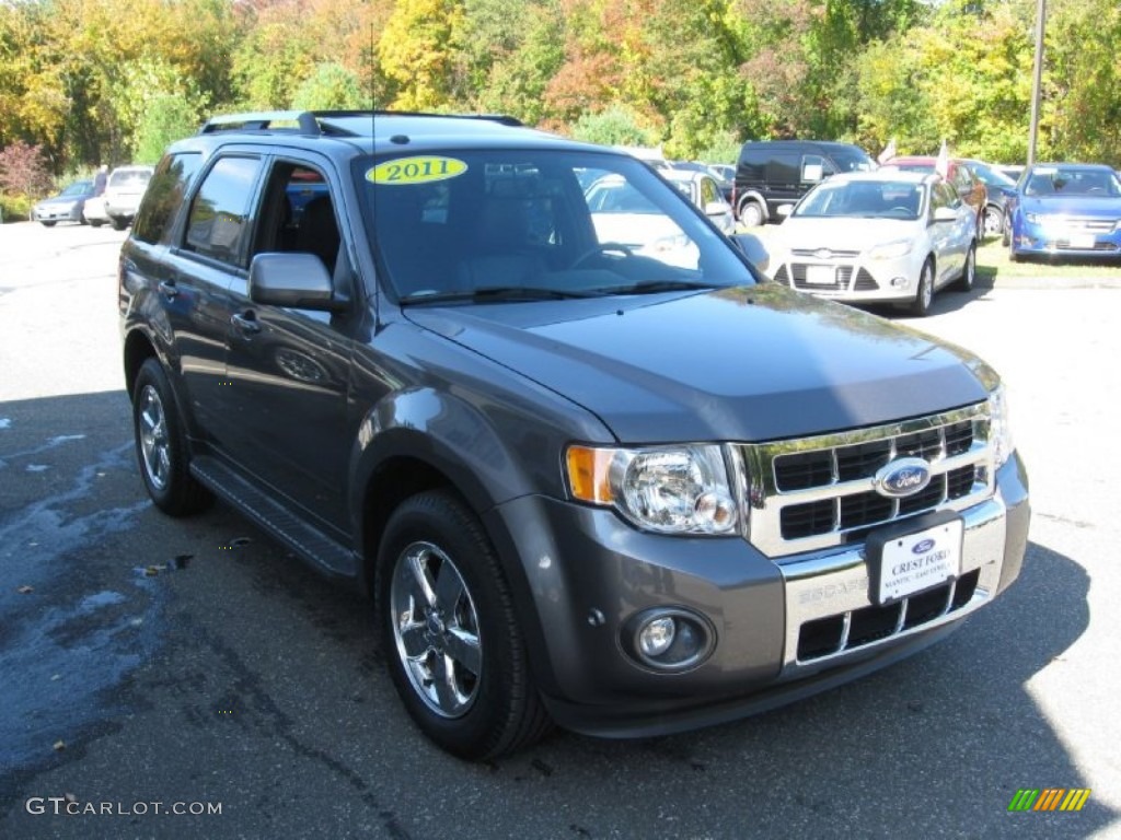 2011 Escape Limited V6 4WD - Sterling Grey Metallic / Charcoal Black photo #1