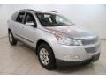 Silver Ice Metallic 2010 Chevrolet Traverse LS AWD