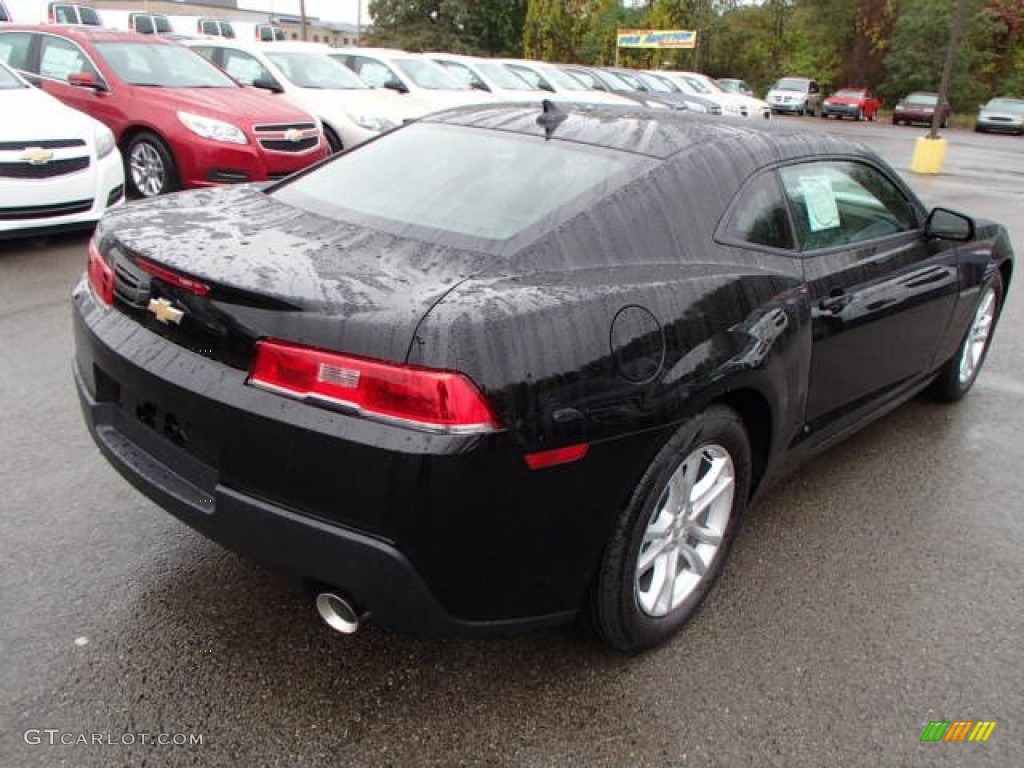2014 Camaro LS Coupe - Black / Black photo #5