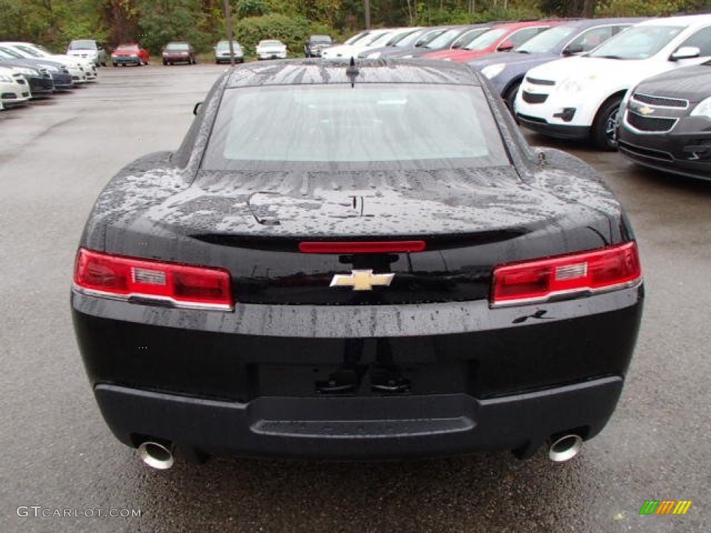 2014 Camaro LS Coupe - Black / Black photo #6