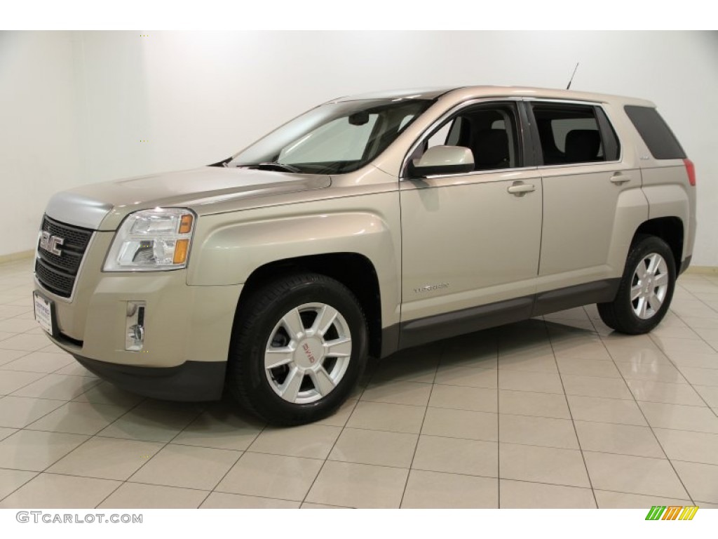 Gold Mist Metallic 2011 GMC Terrain SLE AWD Exterior Photo #86815397