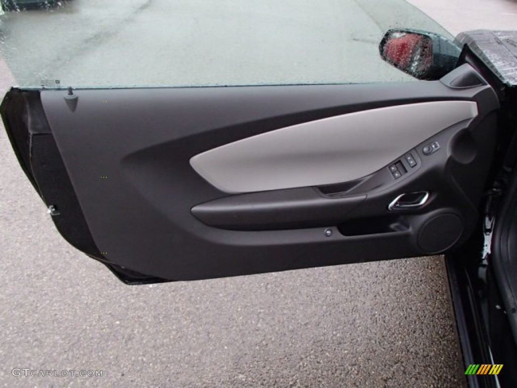 2014 Camaro LS Coupe - Black / Black photo #13