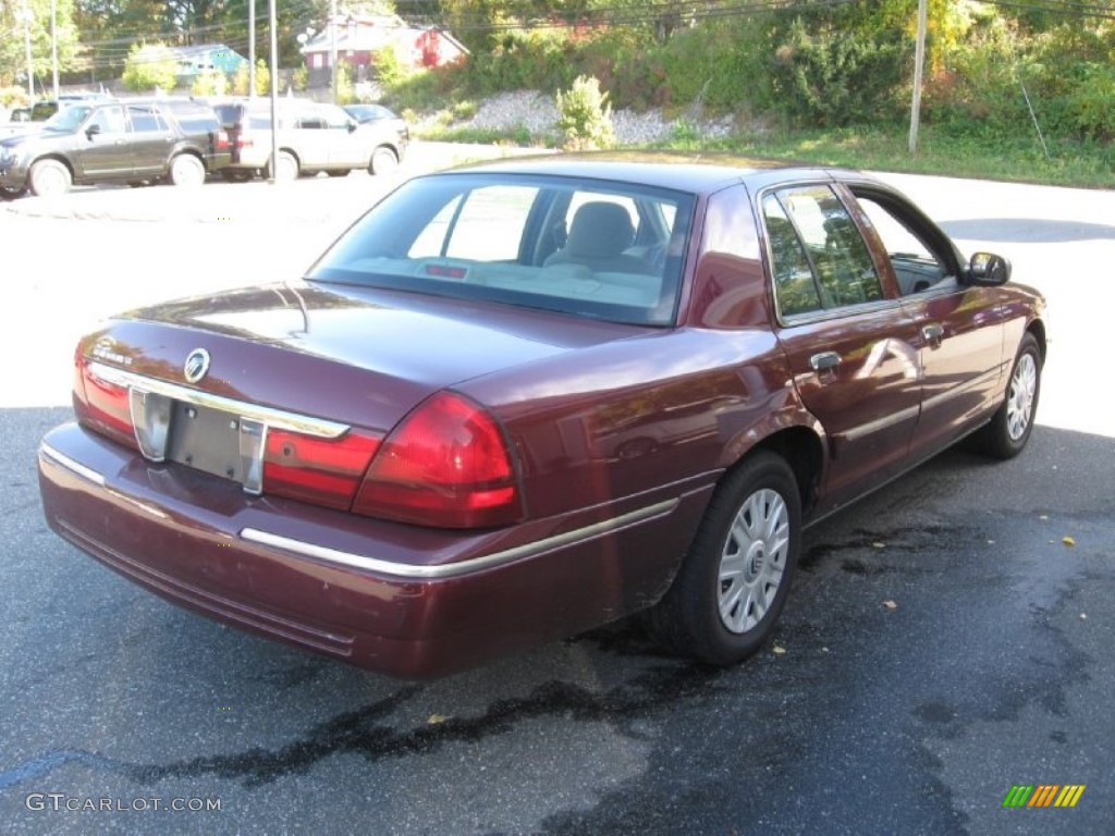 2004 Grand Marquis GS - Dark Toreador Red Metallic / Medium Parchment photo #7