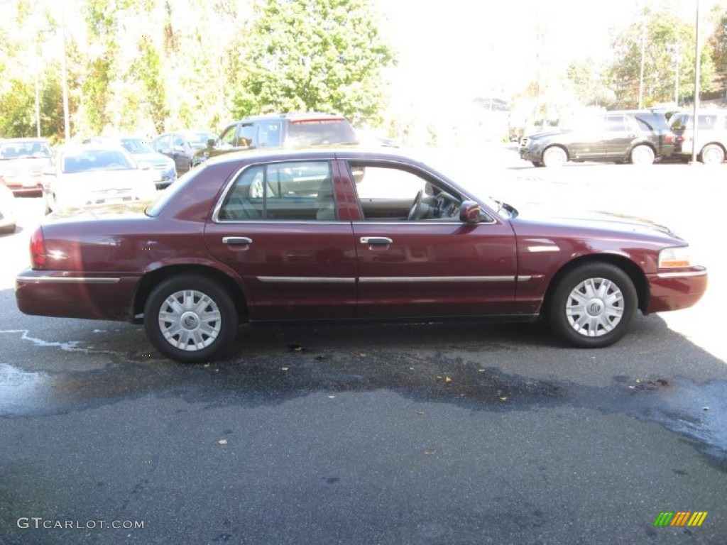 2004 Grand Marquis GS - Dark Toreador Red Metallic / Medium Parchment photo #8