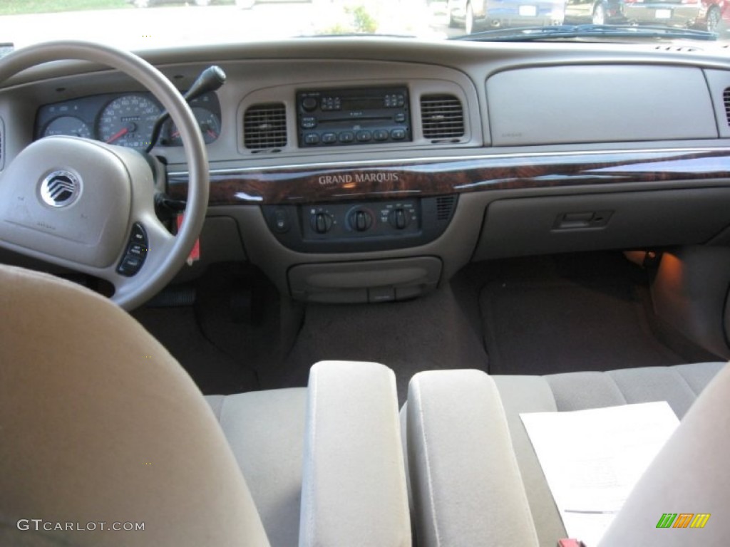 2004 Grand Marquis GS - Dark Toreador Red Metallic / Medium Parchment photo #12
