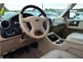 Medium Parchment 2005 Ford Expedition Limited Dashboard