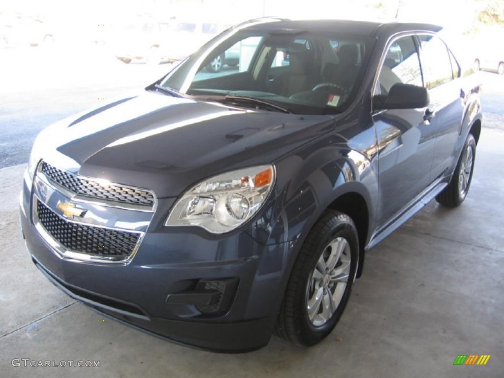 2014 Equinox LS - Atlantis Blue Metallic / Jet Black photo #19