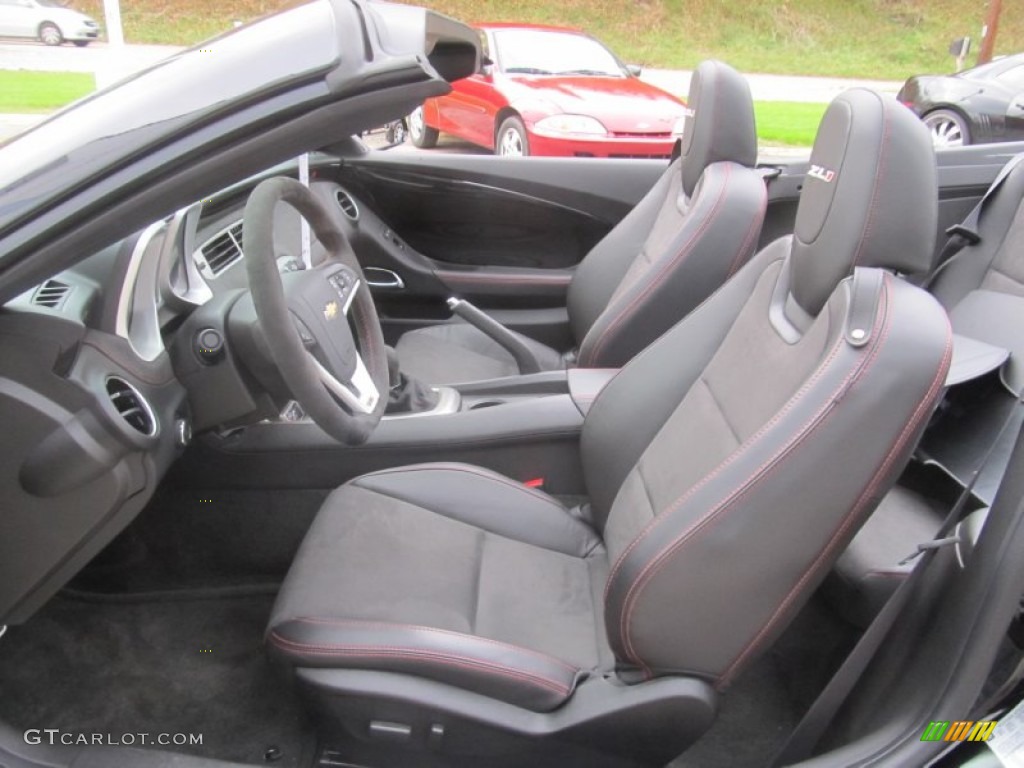 2013 Chevrolet Camaro ZL1 Convertible Front Seat Photo #86816852
