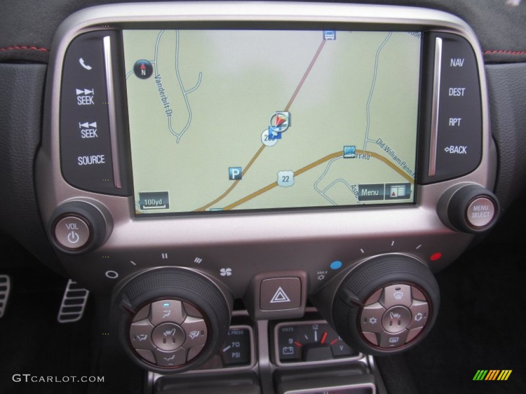2013 Chevrolet Camaro ZL1 Convertible Navigation Photos