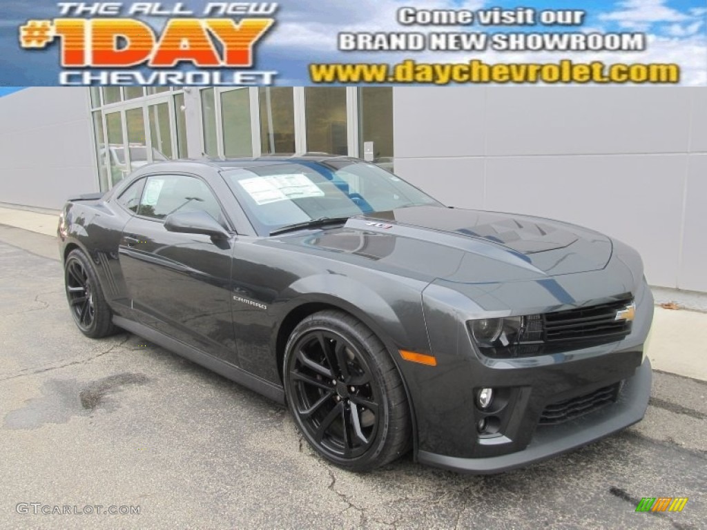 2013 Camaro ZL1 - Ashen Gray Metallic / Black photo #1