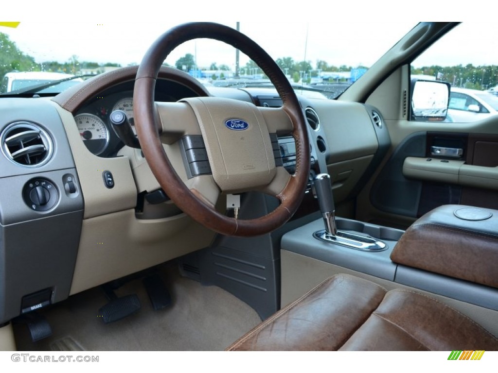 2005 F150 King Ranch SuperCrew 4x4 - Dark Copper Metallic / Castano Brown Leather photo #10