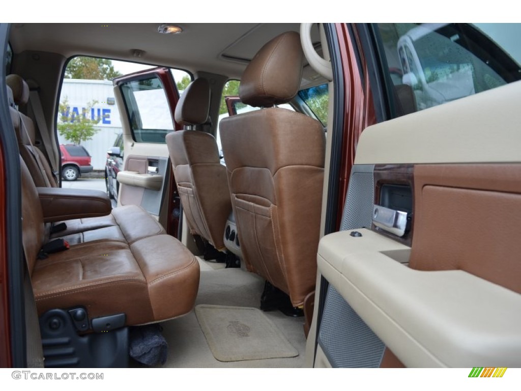 2005 F150 King Ranch SuperCrew 4x4 - Dark Copper Metallic / Castano Brown Leather photo #12
